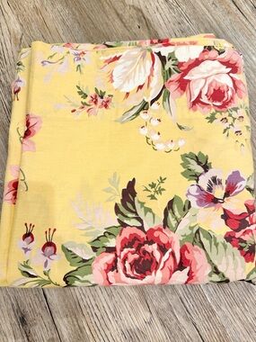Vintage Ralph Lauren Sophie Brooke Flat Sheet Queen Cottagecore English
